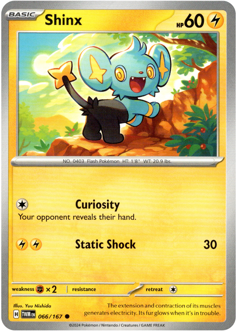 Shinx - 066/167 - Twilight Masquerade - Card Cavern