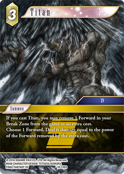 Titan - 18-136S - Resurgence of Power - Card Cavern