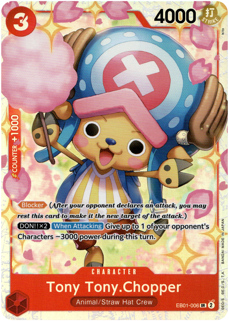 Tony Tony.Chopper - EB01-006SR - Memorial Collection - Foil - Card Cavern