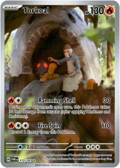 Torkoal - 172/167 - Twilight Masquerade - Holo - Card Cavern