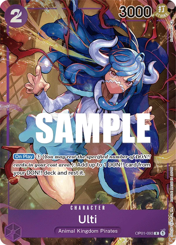 Ulti Parallel - OP01-093 R - Romance Dawn - Foil - Card Cavern