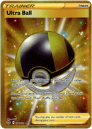 Ultra Ball Secret Rare - 186/172 - Brilliant Stars - Card Cavern