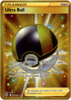 Ultra Ball Secret Rare - 186/172 - Brilliant Stars - Card Cavern