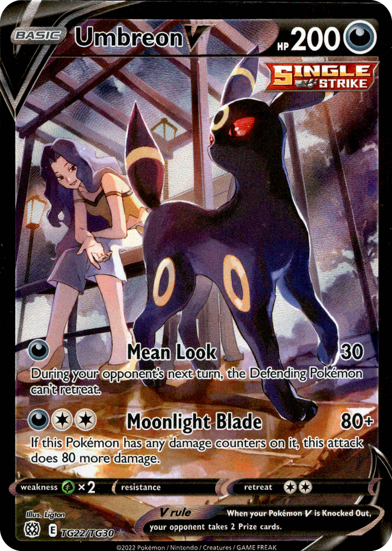 Umbreon V - TG22/TG30 - Brilliant Stars - Card Cavern