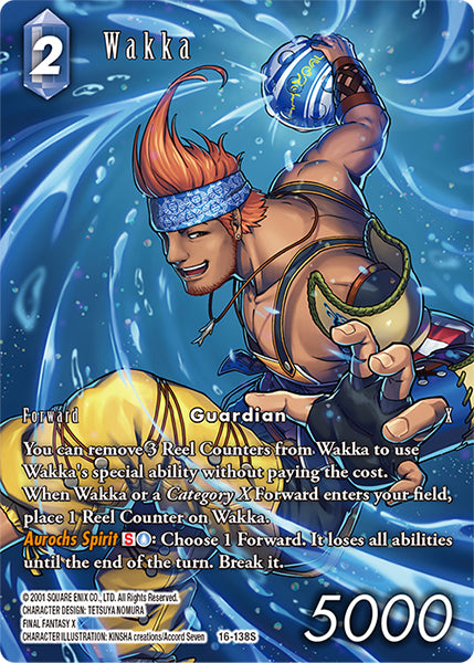 Wakka Full Art - 16-138S - Emissaries of Light - Foil - Card Cavern