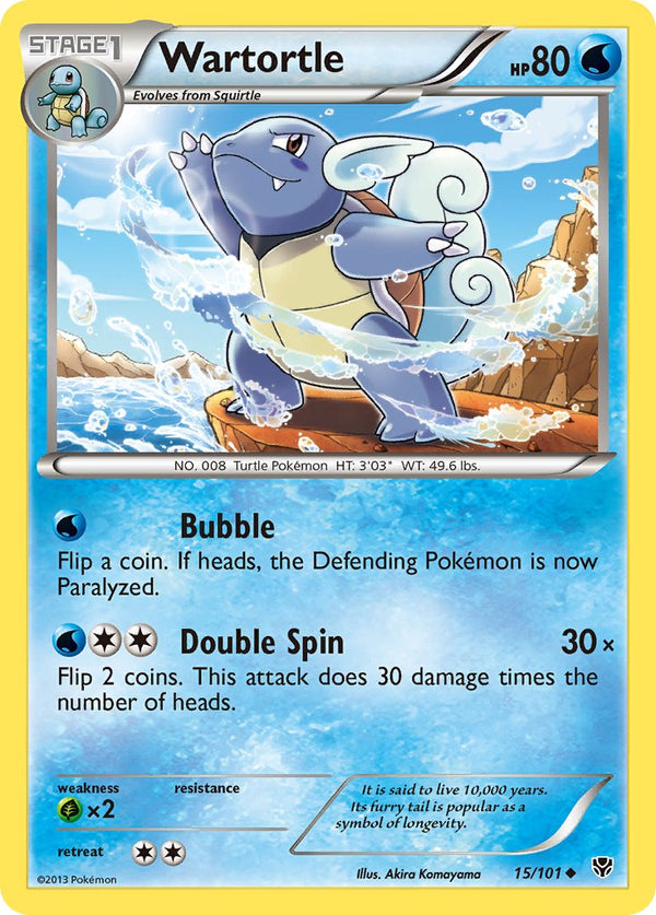 Wartortle - 15/101 - Plasma Blast - Card Cavern