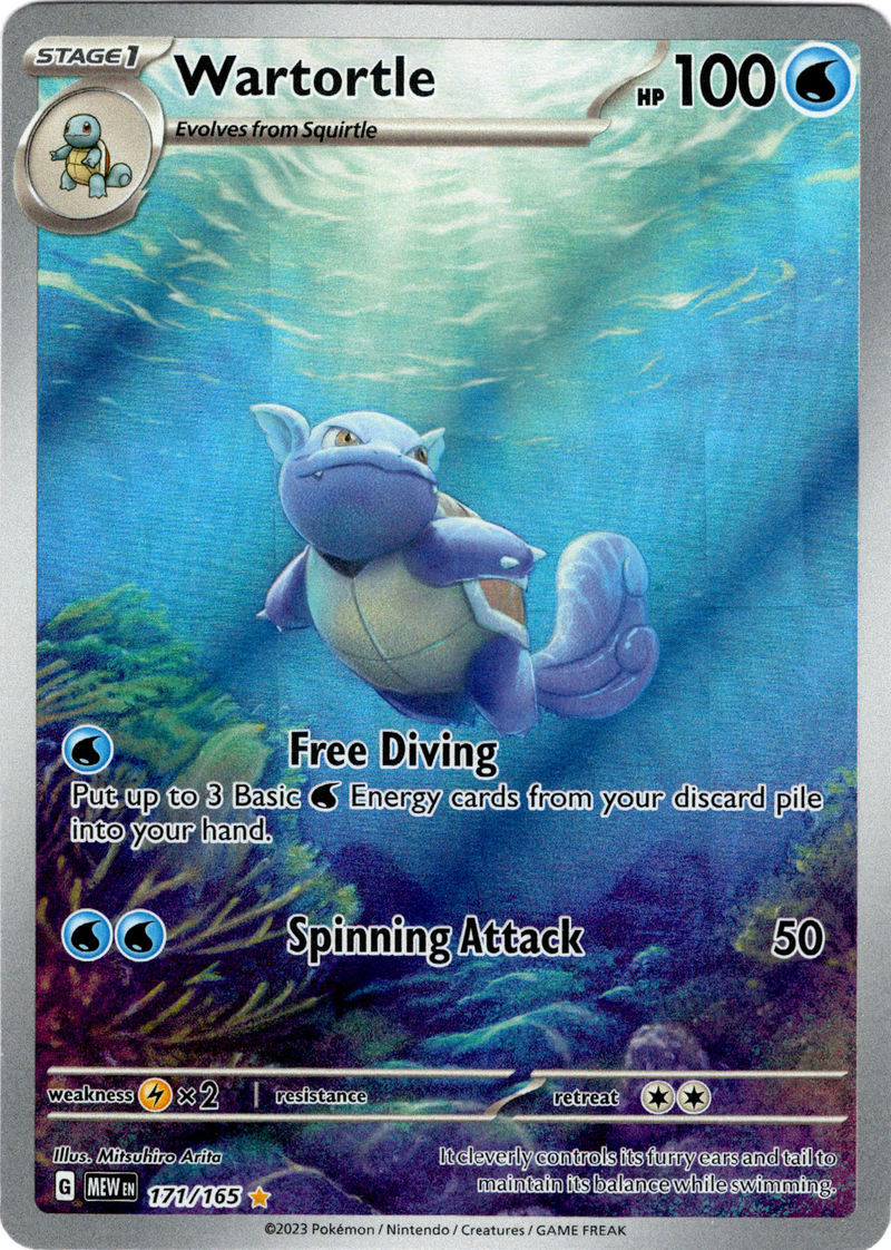 Wartortle - 171/165 - Scarlet & Violet 151 - Card Cavern