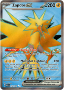 Zapdos ex - 192/165 - Scarlet & Violet 151 - Card Cavern