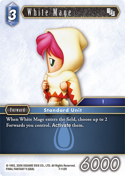 White Mage - 7-112R - Opus VII - Card Cavern