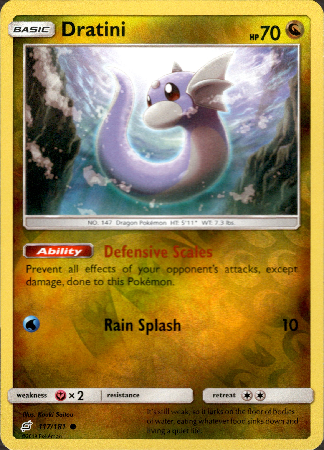 Dratini - 117/181 - Team Up - Reverse Holo - Card Cavern