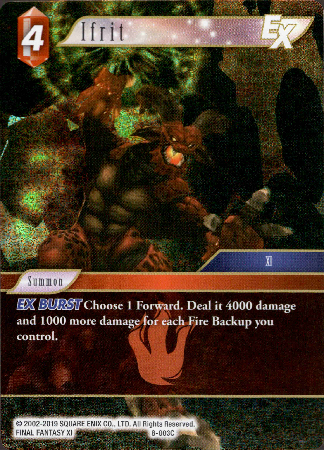 Ifrit - 8-003C - Opus VIII - Foil - Card Cavern