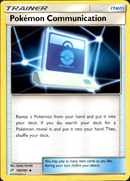 Pokemon Communication - 152/181 - Team Up - Card Cavern