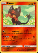 Litten - 27/214 - Unbroken Bonds - Reverse Holo - Card Cavern