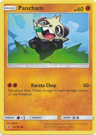 Pancham - 72/145 - Guardians Rising - Card Cavern