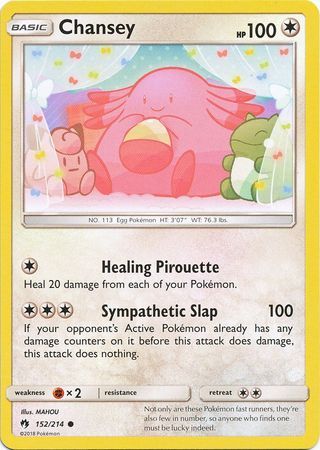 Chansey - 152/214 - Lost Thunder - Card Cavern