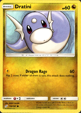 Dratini - 116/181 - Team Up - Card Cavern