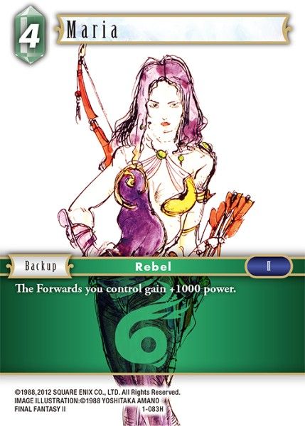 Maria - 1-083H - Opus I - Card Cavern