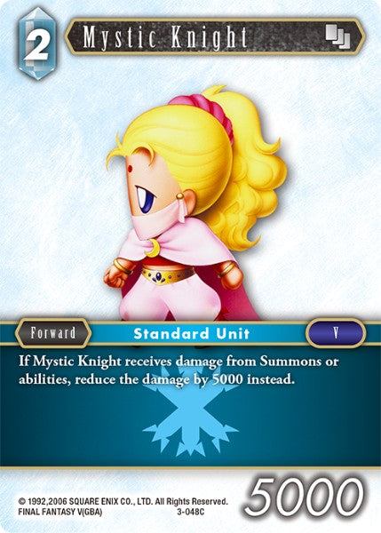 Mystic Knight - 3-048C - Opus III - Card Cavern