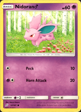 Nidoran - 57/181 - Team Up - Card Cavern