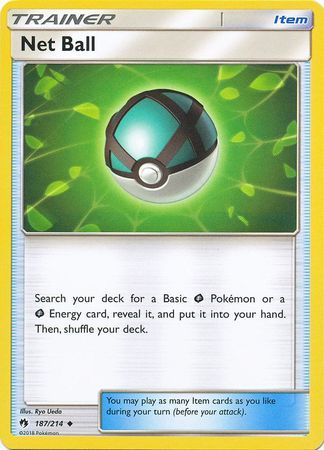 Net Ball - 187/214 - Lost Thunder - Card Cavern