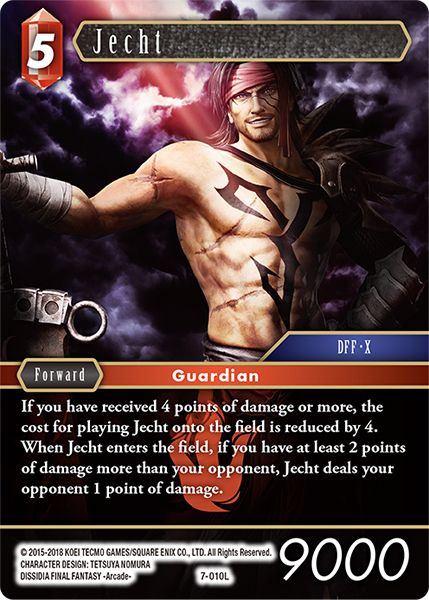 Jecht - 7-010L - Opus VII - Card Cavern