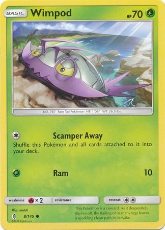 Wimpod - 8/145 - Guardians Rising - Card Cavern