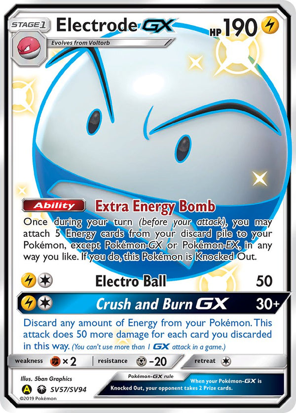 Electrode GX - SV57/SV94 - Hidden Fates - Card Cavern