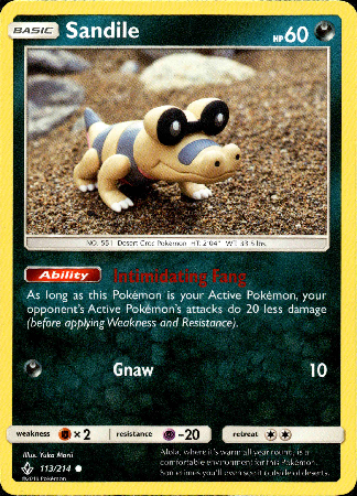 Sandile - 113/214 - Unbroken Bonds - Card Cavern