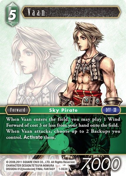 Vaan - 1-063H - Opus I - Foil - Card Cavern