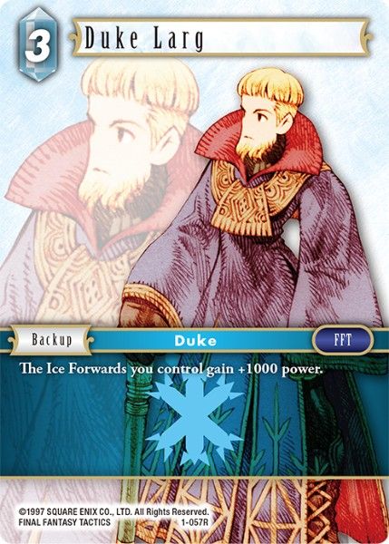 Duke Larg - 1-057R - Opus I - Foil - Card Cavern