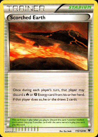 Scorched Earth - 110/124 - Fates Collide - Card Cavern