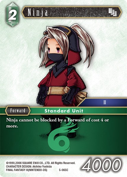 Ninja - 5-065C - Opus V - Card Cavern