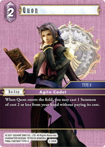 Quon - 5-105R - Opus V - Card Cavern