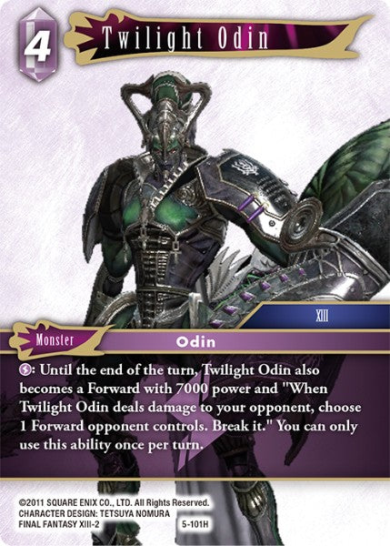 Twilight Odin - 5-101H - Opus V - Card Cavern