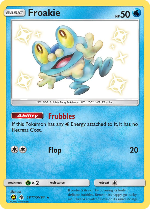 Froakie - SV11/SV94 - Hidden Fates - Card Cavern