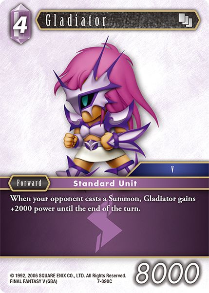 Gladiator - 7-090C - Opus VII - Card Cavern