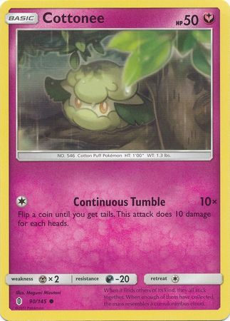 Cottonee - 90/145 - Guardians Rising - Card Cavern