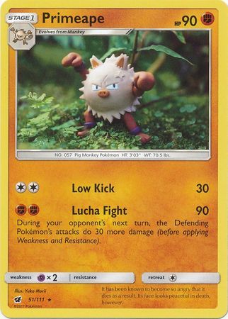 Primeape - 51/111 - Crimson Invasion - Card Cavern