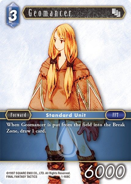 Geomancer - 1-168C - Opus I - Card Cavern