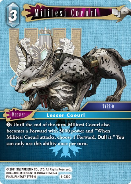 Militesi Coeurl - 6-030C - Opus VI - Card Cavern