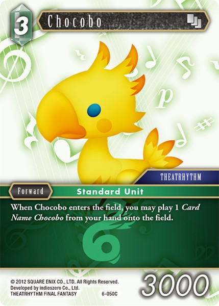 Chocobo - 6-050C - Opus VI - Foil - Card Cavern