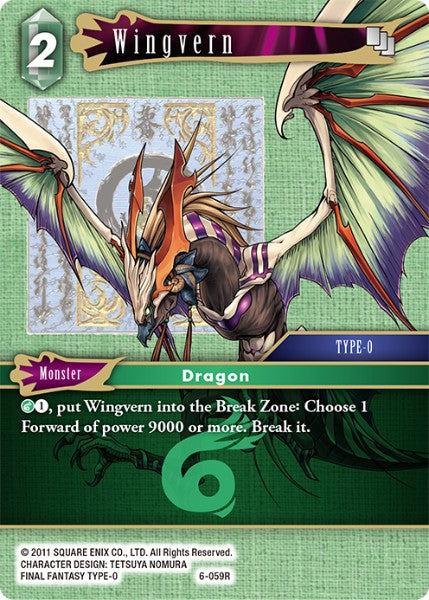 Wingvern - 6-059R - Opus VI - Foil - Card Cavern