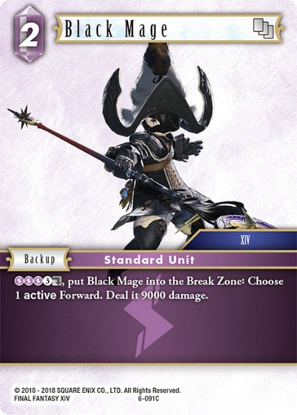 Black Mage - 6-091C - Opus VI - Foil - Card Cavern