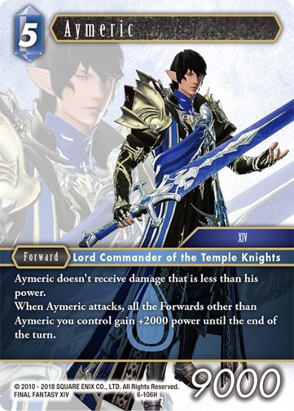 Aymeric - 6-106H - Opus VI - Foil - Card Cavern