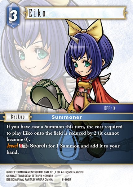 Eiko - 6-109R - Opus VI - Foil - Card Cavern