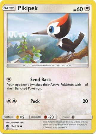 Pikipek - 164/214 - Lost Thunder - Card Cavern