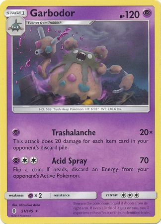 Garbodor - 51/145 - Guardians Rising - Card Cavern