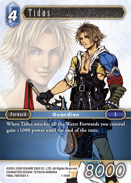 Tidus - 1-164R - Opus I - Card Cavern