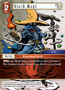 Black Mage - 8-007C - Opus VIII - Card Cavern