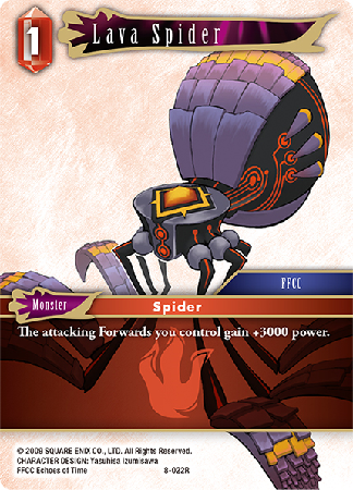 Lava Spider - 8-022R - Opus VIII - Card Cavern